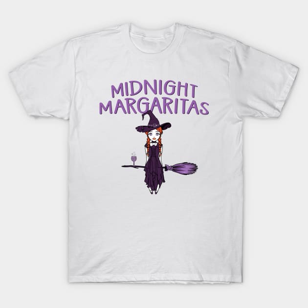 Midnight Margaritas Cheeky Witch® T-Shirt by Cheeky Witch